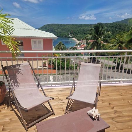 Rose Phœnix rez-de-jardin piscine et vue mer Les Anses-d'Arlets Exterior foto